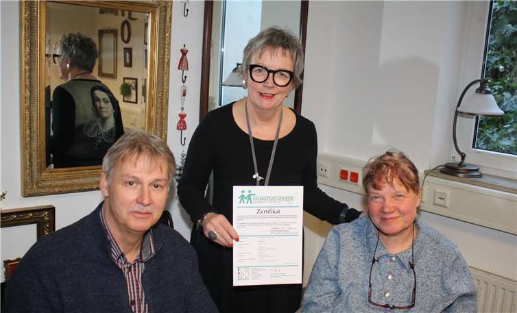 Reha-Übungsleiterin Erika Schmickler bietet als zertifizierte Fachkraft seit dem 7. März Reha-Sportmaßnahmen in Pro Seniore an.TE