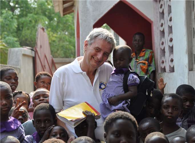 Reiner Meutsch bereiste 77 Länder. Privat