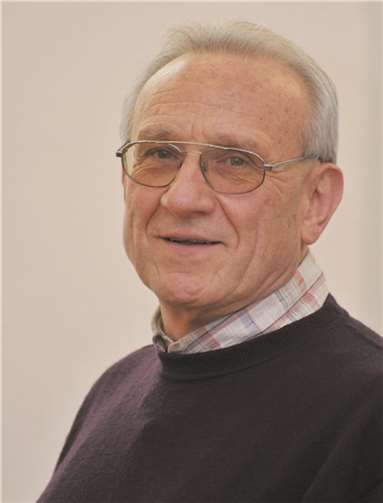Reinhard Jakob nimmt sich Zeit für Fragen.  privat