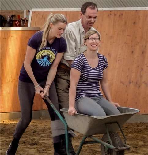 Reiterliches Können nicht nur hoch zu Ross.BV