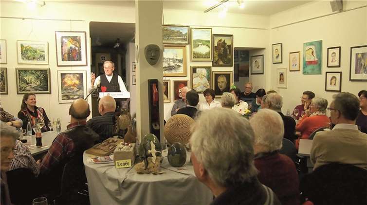 Rektor Scho im Museum Moselweiß.Privat