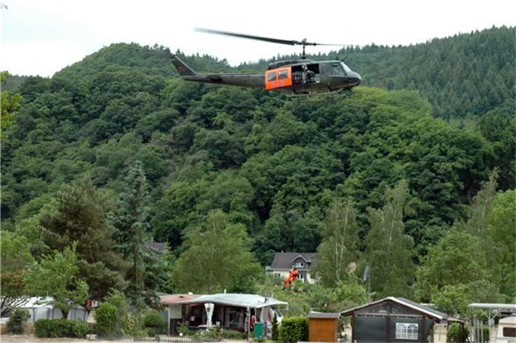 Rettung Campingplatz in Kreuzberg