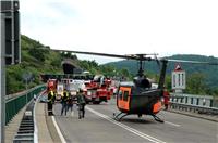 Rettung mit dem Hubschrauber