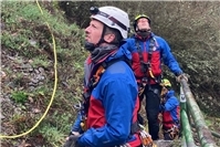 Rettungsübung Bergwacht