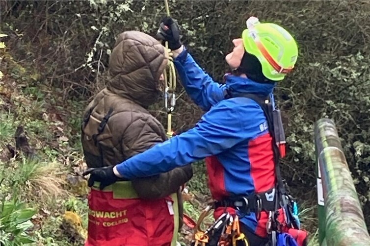 Rettungsübung Bergwacht