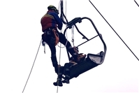 Rettungsübung Bergwacht