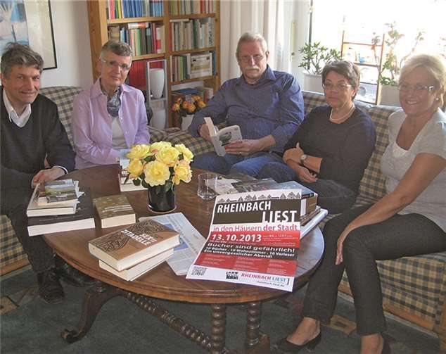 „Rheinbach liest in den Häusern der Stadt" - am 13. Oktober ist es wieder soweit. privat