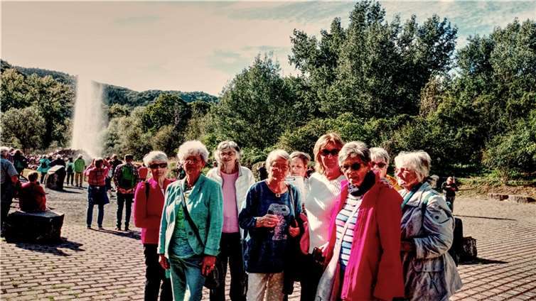 Rheinbacher Senioren besuchen Andernacher Geysir. Foto: privat