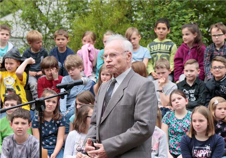 Rheinhard Fox war vor 40 Jahren Schulleiter an der Grundschule Ahrbrück.