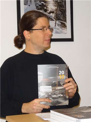 Richard Klasen bei seinem „Nachhaltigkeits“-Vortrag in Sinzig.  Privat