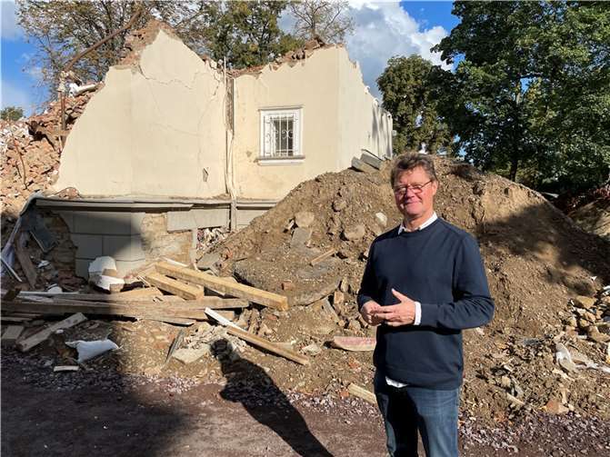 Richard Lindner, Ortsvorsteher von Bad Neuenahr: „Wir können jetzt vieles besser machen.“ Fotos: ROB
