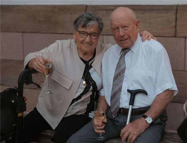Richard und Resi Mezen. Foto: Ortsgemeinde Macken