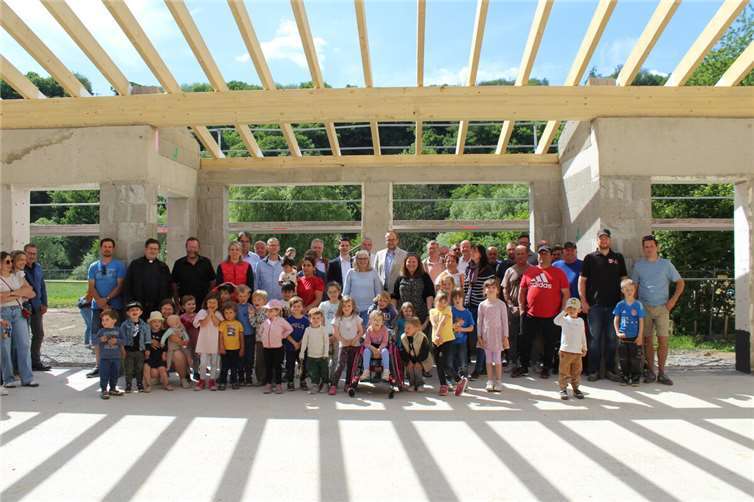 Richtfest der Kita in Waldbreitbach.  Foto: privat