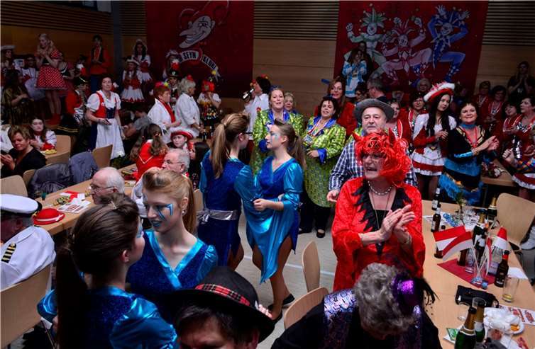 Richtig Stimmung gab es in der Jakob Reif Halle bei der MSK Hitparade.