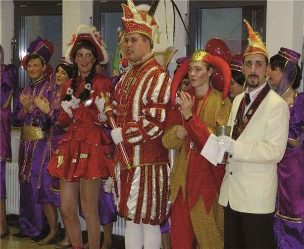 Riesenstimmung für alle garantiert das Prinzentreffen in Kobern-Gondorf mit Prinz Daniel, der Ki und Ka und allen Tollitäten der Umgebung.privat