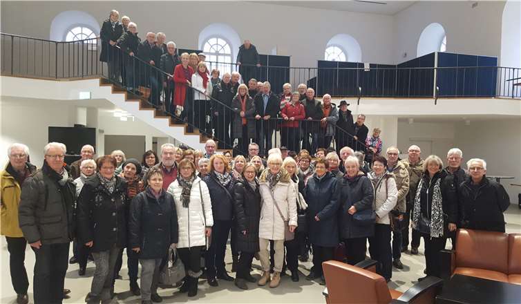 Riesiges Interesse bestand an der CDU-Landtagsfahrt , zu der die Landtagsabgeordneten Gabi Wieland eingeladen hatte. Foto: privat
