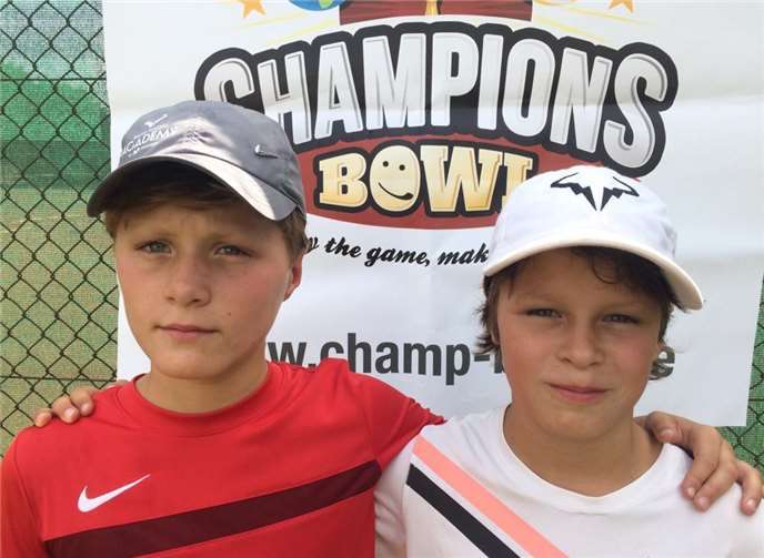 Rio und Neal Faust konnten sich wieder stark präsentieren.Foto: privat