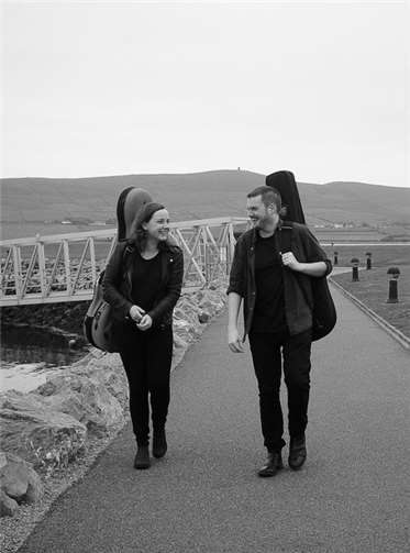 Ríona Ó Madagáin & Matt Griffin.