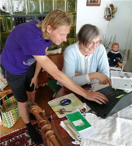 Rita Sauvigny und Tim Beckmann. Quelle: Studierendenwerk Koblenz