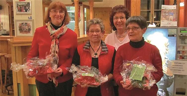 Ehrungen für Gymnastikfrauen