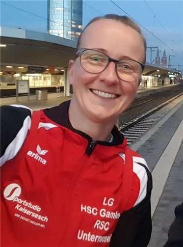 Rita Schopp beim Köln-Halbmarathon.