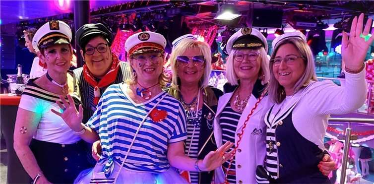 Rita war mit einer bunten Frauentruppe unterwegs. 