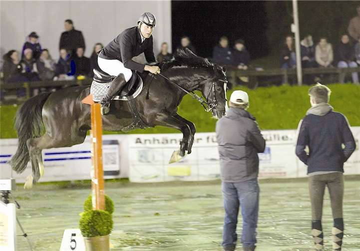Robert Rychecky vom Dierdorfer Reiterverein war an dem Abend nicht zu schlagen.