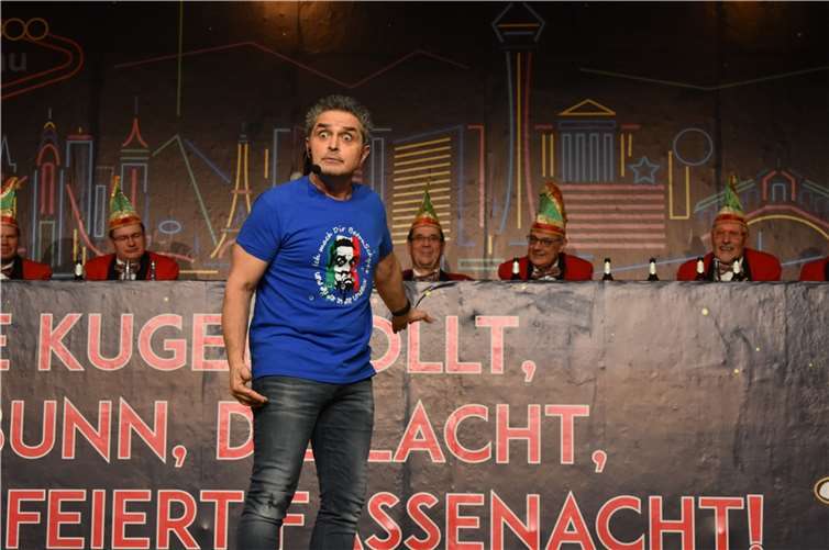 Roberto Capitoni hatte gute Laune dabei. Foto: privat