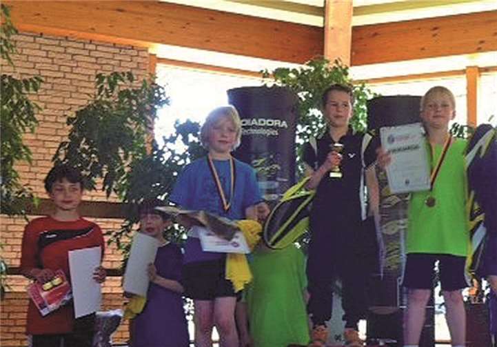 Podestplätze bei Turnier mit Flussüberquerung 