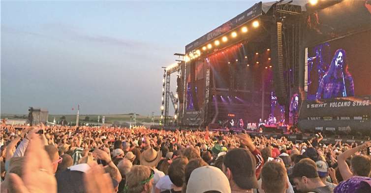 „Rock am Ring“ lockte zig Tausende Fans in die Region.VG Mendig