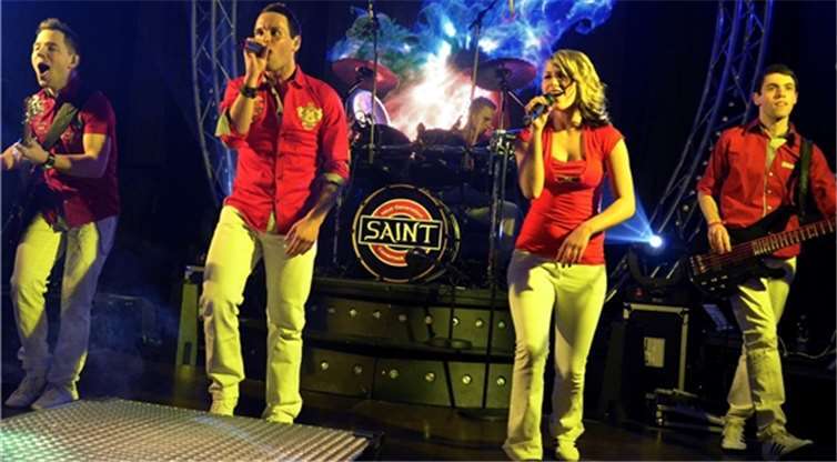 Rocken sich seit Jahren durch die Region: Die Band Saint macht bei ihrer aktuellen Tour halt am Samstag, 19. November im Werk56. Foto: privat