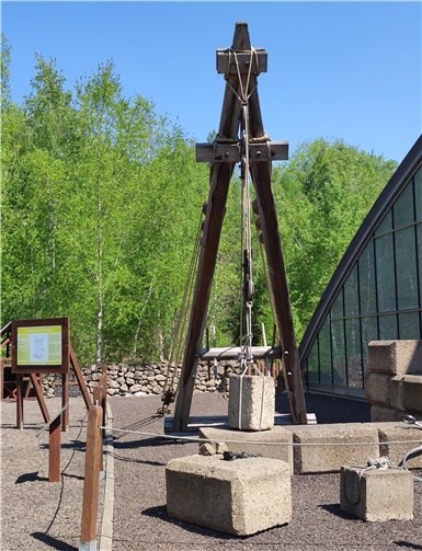 Römerbergwerk Meurin.  Foto: Römerbergwerk