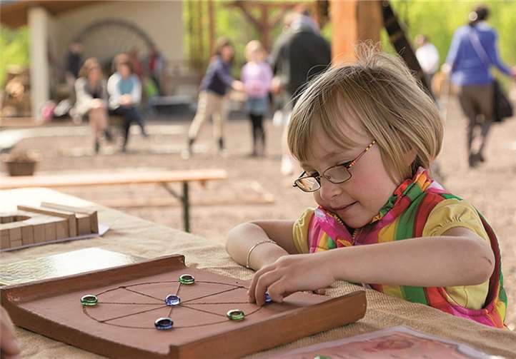 Römische Spiele begeistern die Kinder auch heute noch.
