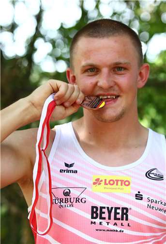 Roger Gurski gewann bei der DM in Braunschweig seine erste Medaille in der Männerklasse.