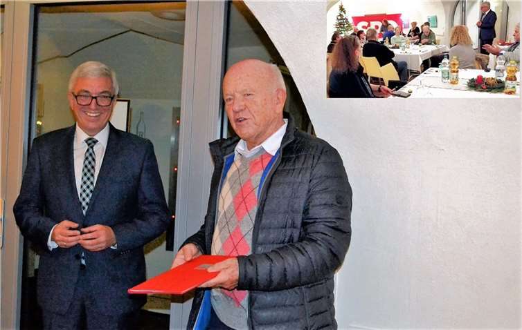 Roger Lewentz und Wilfried Pfeiffer. Foto: privat