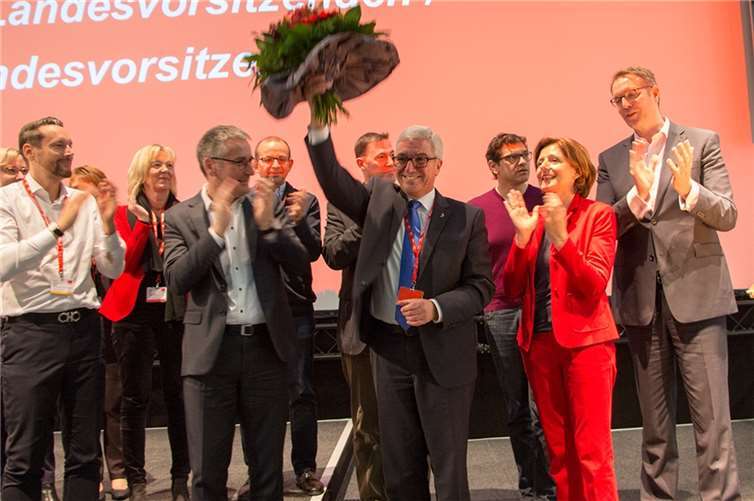Roger Lewentz wurde als Landesvorsitzender der SPD Rheinland-Pfalz mit großer Mehrheit wiedergewählt. Foto: SPD Rheinland-Pfalz