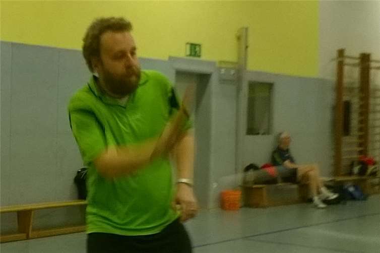 Roland Klein vom SV Oedingen war beim TTC Karla an zwei Siegen beteiligt. privat