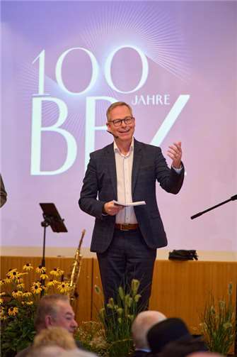 100 Jahre Bundesbildungszentrum des Deutschen Dachdeckerhandwerks in Mayen Rolf Fuhrmann, BBZ-Geschäftsführer und stellv. ZVDH-Hauptgeschäftsführer. Foto: Photo-Herzmann