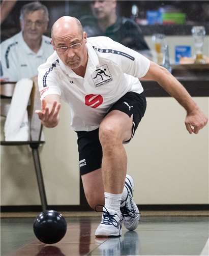 Rolf Hammer beim Derby. Foto: privat