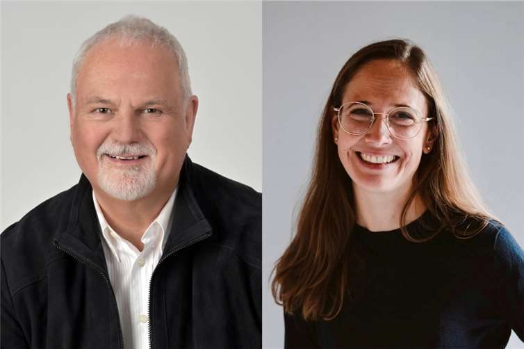 Rolf Löhmar und Maren Dümmler. Fotos Peggy Lehmann zur Hausen / SPD Oberbieber