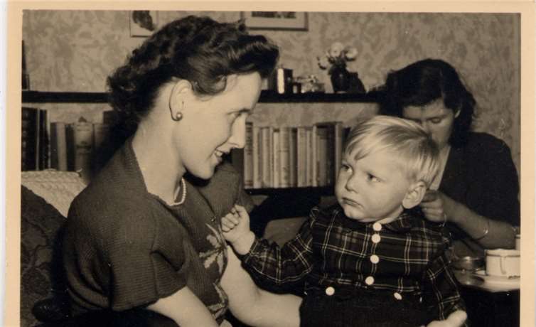 Rolf Plewa als zweijähriges Kind.privat