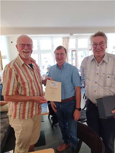 Rolf Stöcker, Wolfgang Heinen und Werner Schüller.  Foto: Ulrich Stieber