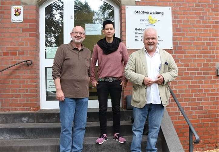 Rolf Trennheuser, Ines Lindemann-Günther und Ferhat Cato (v. l.). Foto: privat