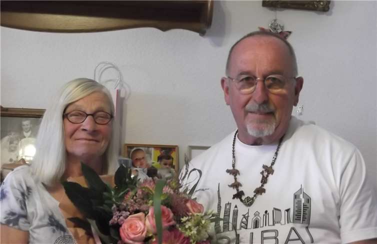 Roman und Gertrude Nießen blicken auf 50 gemeinsame Ehejahre zurück.privat