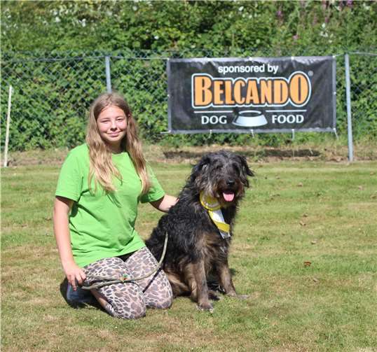 Ronja Nengelken und Loki belegten den 1. Platz.  Foto: privat