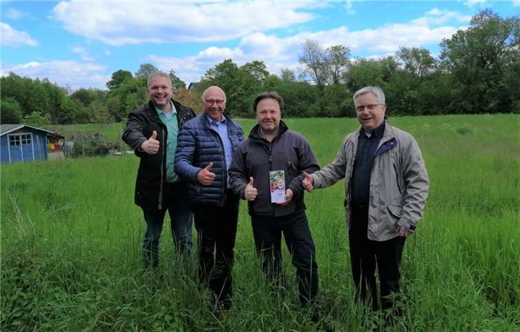 Ronny Wolf (v.li.), Gregor Sebastian, Robert Eckert und Klaus Beu. Foto: privat