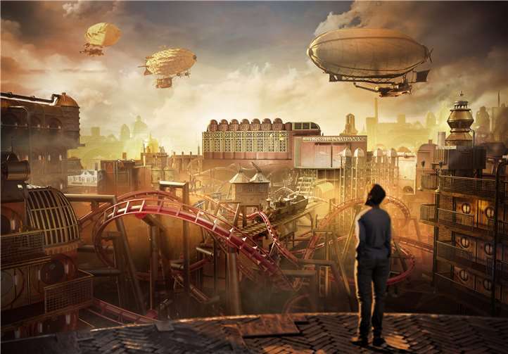 „Rookburgh“ - entdecken Sie eine neue Welt - Jenseits ihrer Phantasie. Foto:Phantasialand