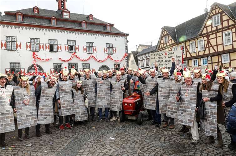 Rosenmontagszug Linz 2019