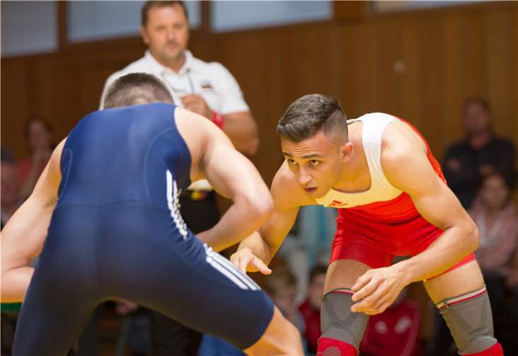 Rotes Trikot Asadullah Najibullah WKG Metternich/Rübenach/Boden.Fotos: Markus Hartenfels