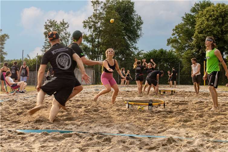 Roundnet-Fieber herrschte in Koblenz.